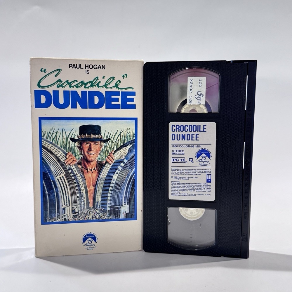 Crocodile Dundee‎ Paramount VHS 1987